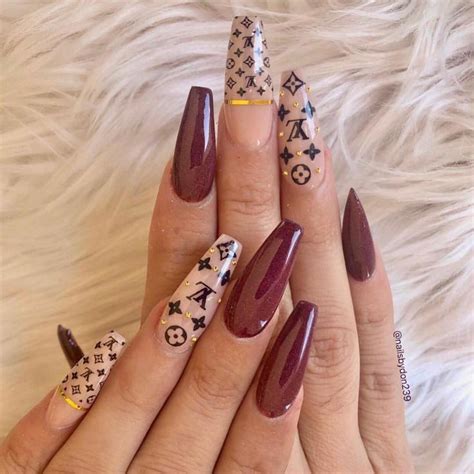 where can i buy louis vuitton nail tips|how to do louis vuitton nails.